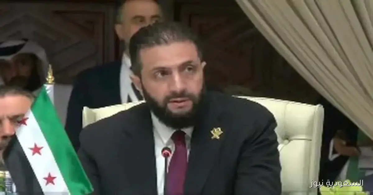 الشرع يؤكد التزامنا بالدبلوماسية ومعاهدة فض الاشتباك مع إسرائيل