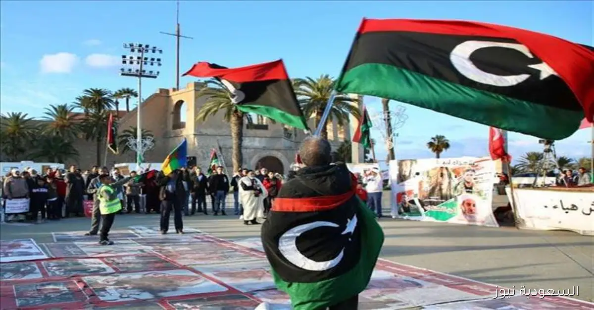 تظاهرة حاشدة في مصراتة بالأعلام الفلسطينية والليبية تعبيراً عن الغضب ضد الهجوم على أسطول الصمود