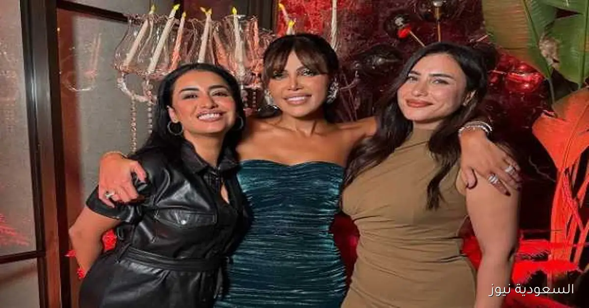 احتفال عيد ميلاد ريهام حجاج بحضور نجوم الفن