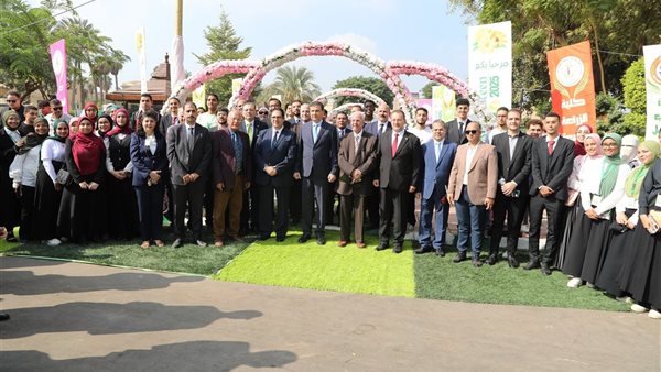 افتتاح النسخة الأولى لمعرض كلية الزراعة للبساتين في جامعة القاهرة 2025