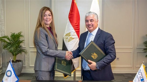 اقتصادية قناة السويس توقع اتفاقية تعاون مع الأكاديمية العربية للعلوم الإدارية والمالية