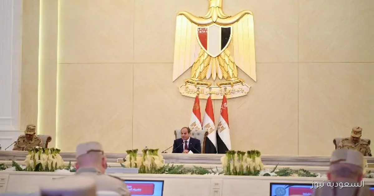 الرئيس السيسي يؤكد: “في ظروف صعبة للغاية”.. القوات المسلحة أنقذت مصر من الانهيار
