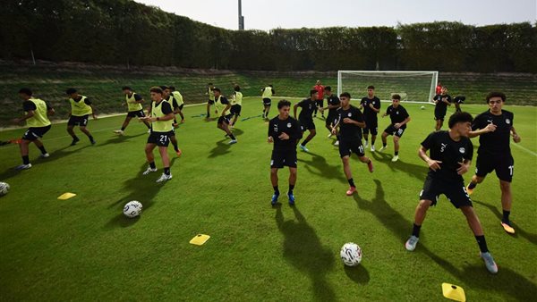 تدريبات منتخب مصر للناشئين على مرحلتين استعدادًا لكأس العالم