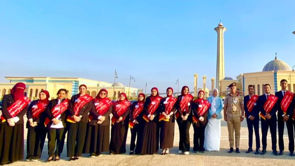 جامعة حلوان تساهم بفاعلية في الندوة التثقيفية الـ42 لوزارة الدفاع بحضور الرئيس السيسي