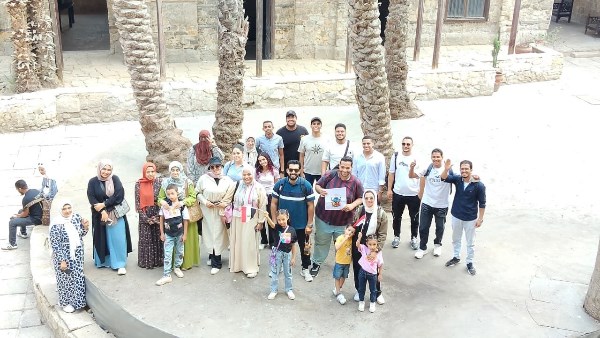 رحلة ميدانية لتعزيز الوعي التراثي والمجتمعي لطلاب آداب حلوان