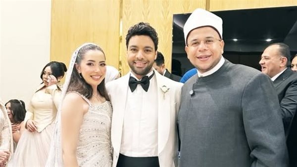 عقد قران المطرب أحمد جمال وفرح الموجي: أولى اللقطات