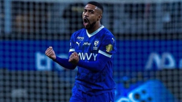 قبل مباراة الاتفاق، مالكوم يثير قلق جماهير الهلال السعودي