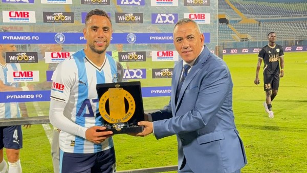 محمد الشيبي يتألق كأفضل لاعب في مباراة بيراميدز وفاركو