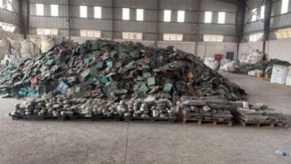 مصنع غير مرخص لإعادة تدوير النفايات الإلكترونية الخطرة في الشرقية لتحقيق أرباح غير مشروعة