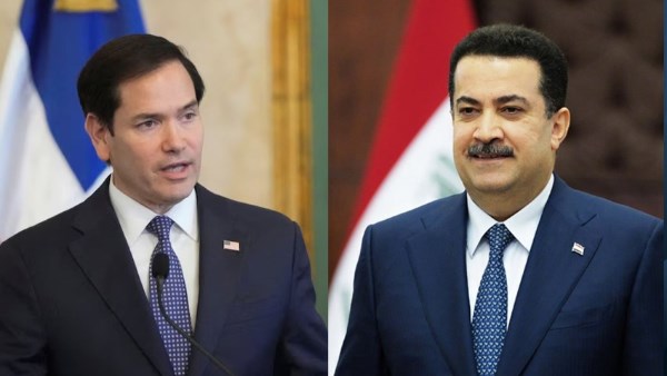 وزير الخارجية الأمريكي يتواصل مع رئيس الوزراء العراقي لتعزيز العلاقات التجارية