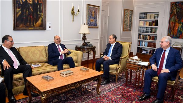 وزيرا الخارجية والعمل يتباحثان حول إنشاء قاعدة بيانات وطنية للعمالة المصرية بالخارج