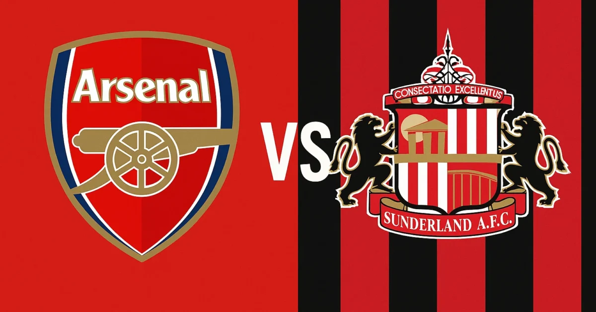 يلا شوت ماتش سندرلاند ضد آرسنال.. بدون تقطيع مشاهدة مباراة ارسنال وسندرلاند اليوم بث مباشر في الدوري الإنجليزي