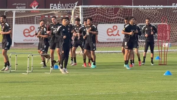 الأهلي يختتم تدريباته الجماعية قبل مواجهة سيراميكا كليوباترا في السوبر