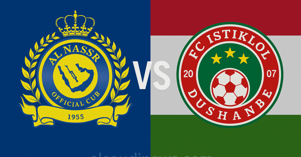 فوز كبير النصر ضد إستقلول بالـ4-0.. نتيجة مباراة النصر واستقلال دوشنبه في ملعب ألماتي المركزي