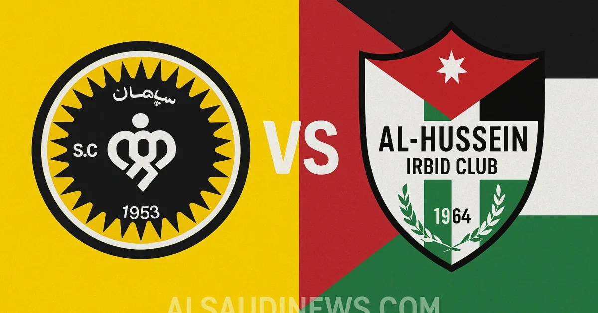 فوز سباهان ضد الحسين بـ2 -0.. نتيجة مباراة الحسين وسباهان في ملعب نقش جهان
