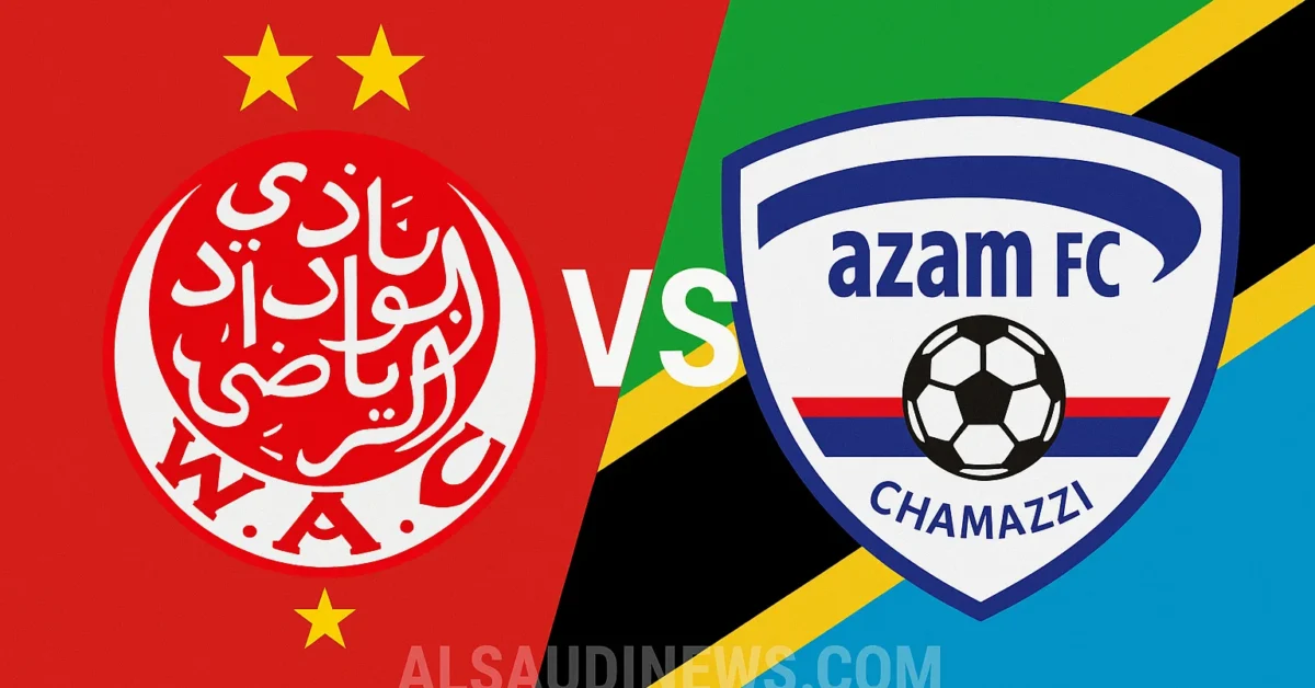 خسارة نادي عزام ضد الوداد الرياضي بالـ 0-1.. نتيجة مباراة الوداد وعزام التنزاني في أمان بجزيرة زنجبار