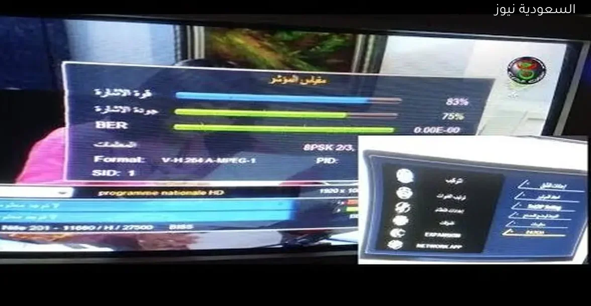 استقبال قناة الجزائرية الأرضية على نايل سات بخطوات سهلة ومبسطة