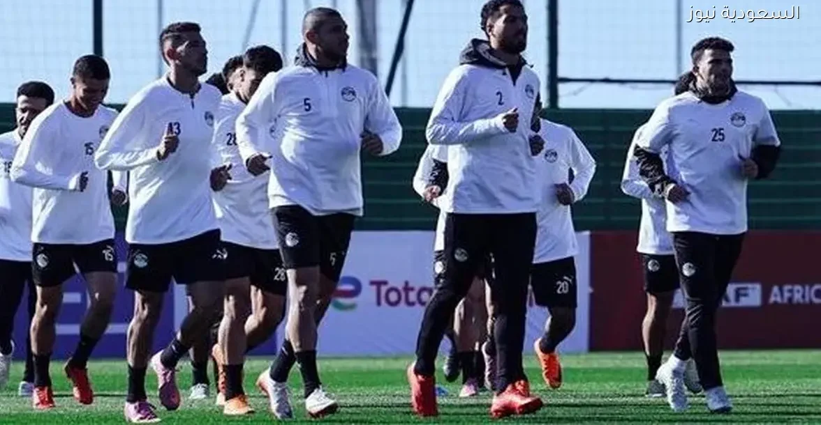 منتخب مصر يستعد لمباراة جنوب إفريقيا بمران جديد وسط الأمطار