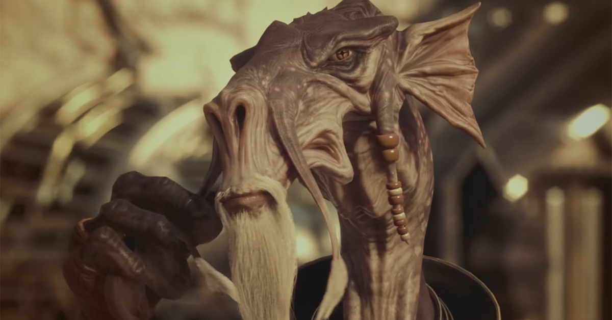 إعلان لعبة سباقات ستار وورز الجديدة في حفل توزيع الجوائز