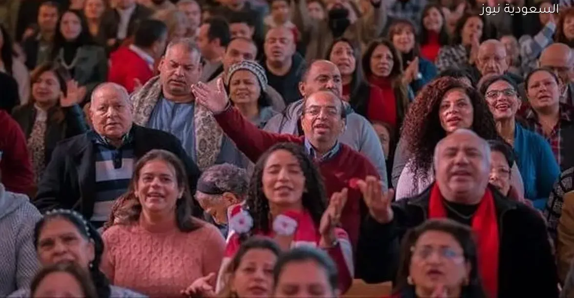 احتفالات الكنائس المصرية برأس السنة الميلادية بأجواء روحية مميزة