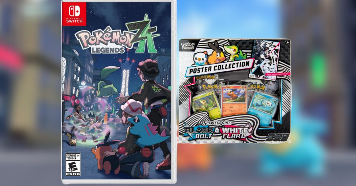 احصل على خصم 25 دولار على حزمة بوكيمون TCG و Legends: Z-A