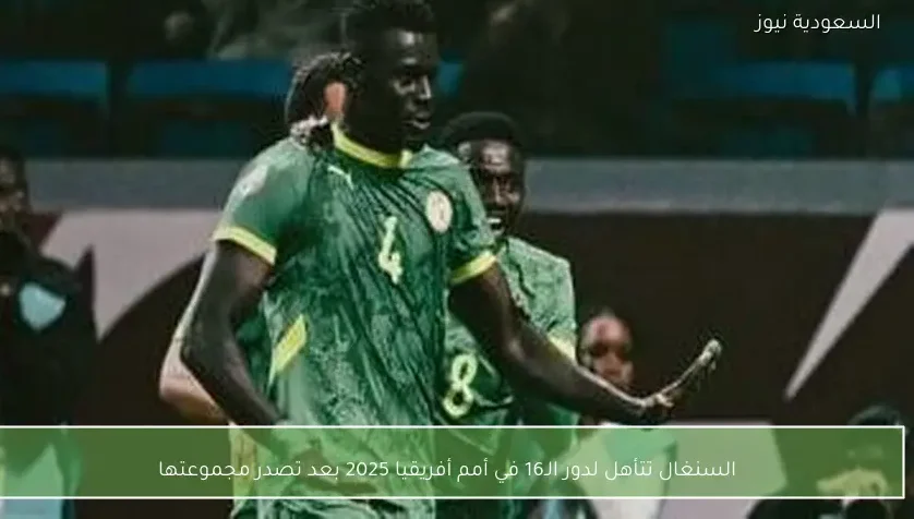 السنغال تتأهل لدور الـ16 في أمم أفريقيا 2025 بعد تصدر مجموعتها