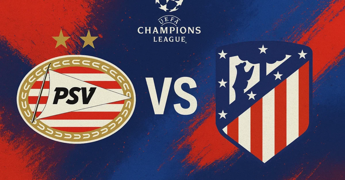 خسارة بي اس في ضد أتلتيكو مدريد بالـ2-3.. نتيجة مباراة اتلتيكو مدريد وايندهوفن في ملعب فيليبس