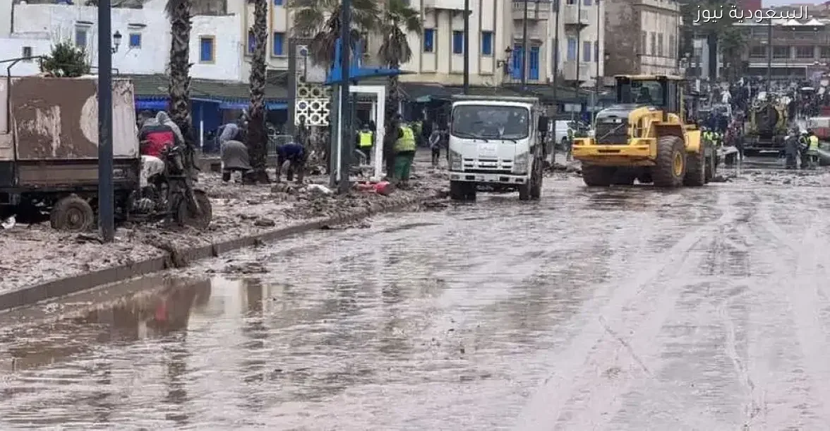شاهد كيف استجابت السلطات المغربية لفيضانات آسفي في فيديو مؤثر