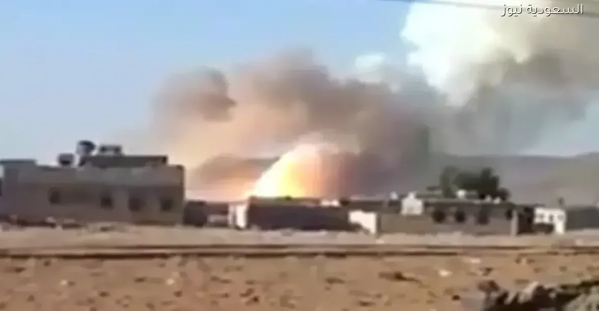 فيديو يكشف تفاصيل قصف جوي على مليشيا الحوثي وحقيقته