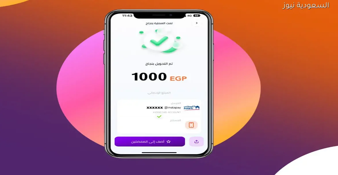 قرار البنك المركزي الجديد: تفاصيل رسوم التحويل على إنستاباي والحد الأقصى
