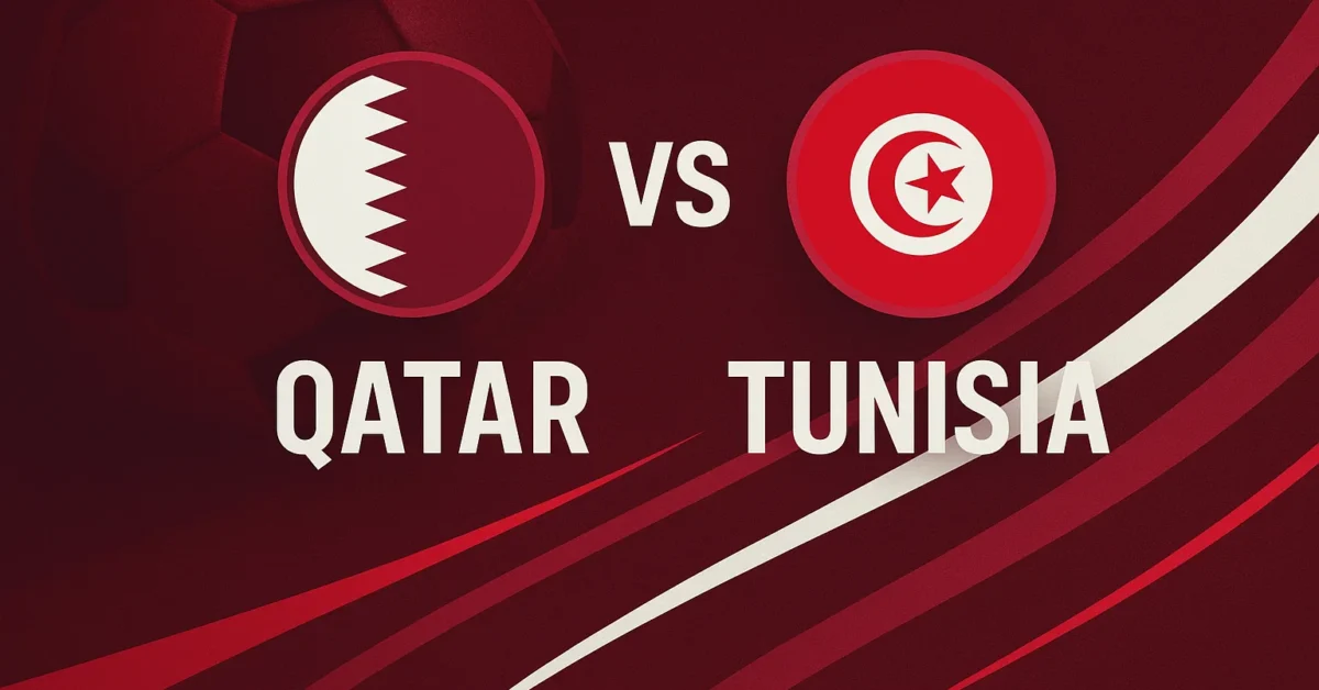 منتخب قطر ضد منتخب تونس.. بدون تقطيع مشاهدة مباراة قطر وتونس اليوم بث مباشر في كأس العرب