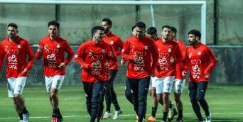 منتخب مصر يواصل تدريباته في مركز المنتخبات الوطنية استعداداً لأمم أفريقيا