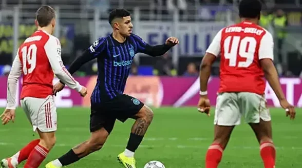 آرسنال يهزم إنتر ميلان 3 أهداف في التشامبيونز ليج