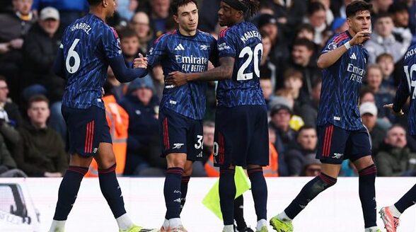 أرسنال يحقق فوزًا كبيرًا على ليدز يونايتد ويعزز صدارته للدوري الإنجليزي