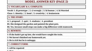 إجابات امتحان اللغة الإنجليزية للصف الثالث الإعدادي 2026 محافظة المنيا
