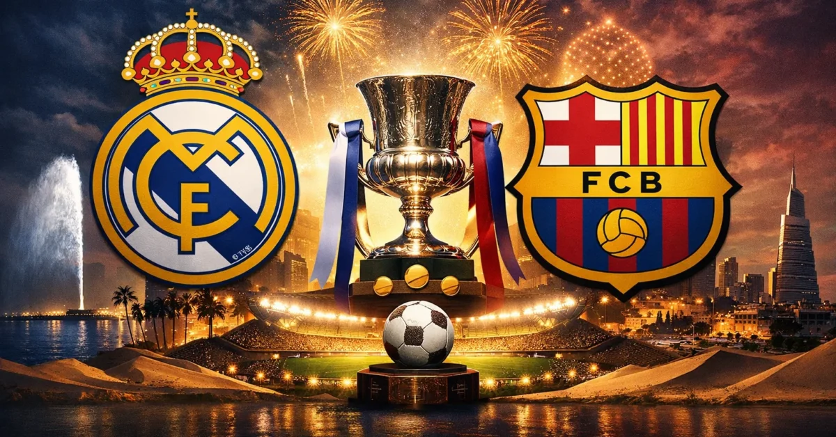 فوز برشلونة ضد الريال.. نتيجة مباراة ريال مدريد وبرشلونة في كأس السوبر الإسباني بجده 2026
