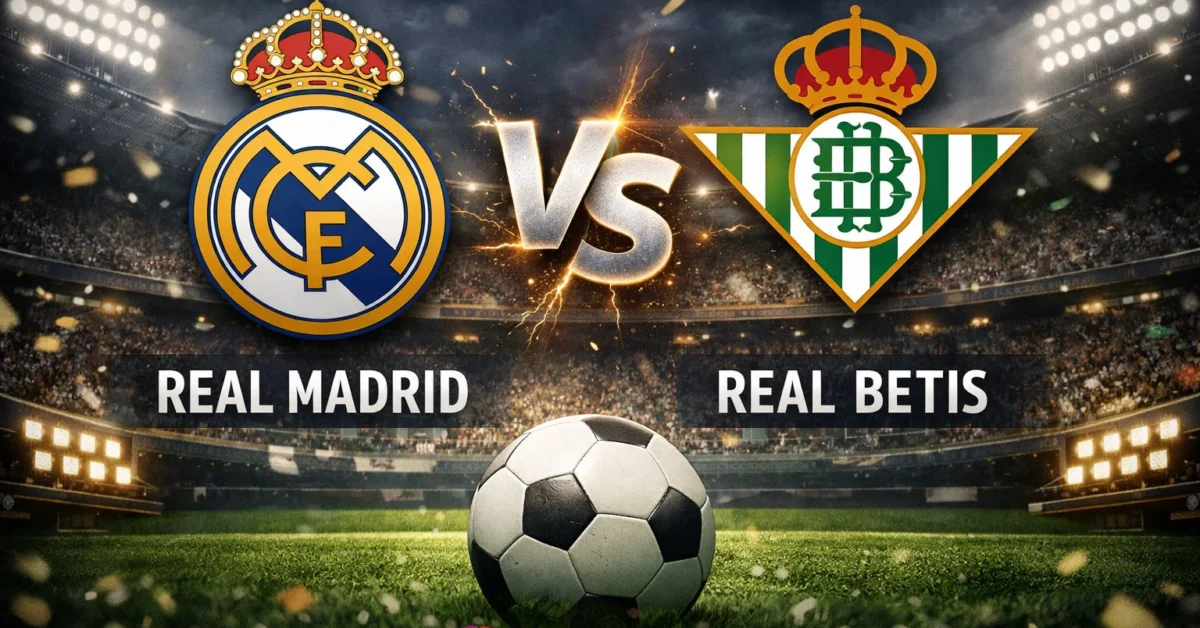 فوز الريال ضد ريال بتيس بالـ5.. نتيجة مباراة ريال مدريد وريال بيتيس في الدوري الإسباني