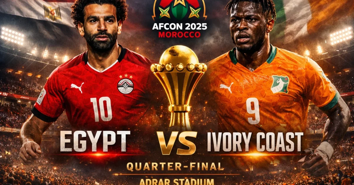 5 مجانية.. القنوات المفتوحة الناقلة لمباراة مصر وكوت ديفوار غدا في دور 8 لكأس أفريقيا 2026