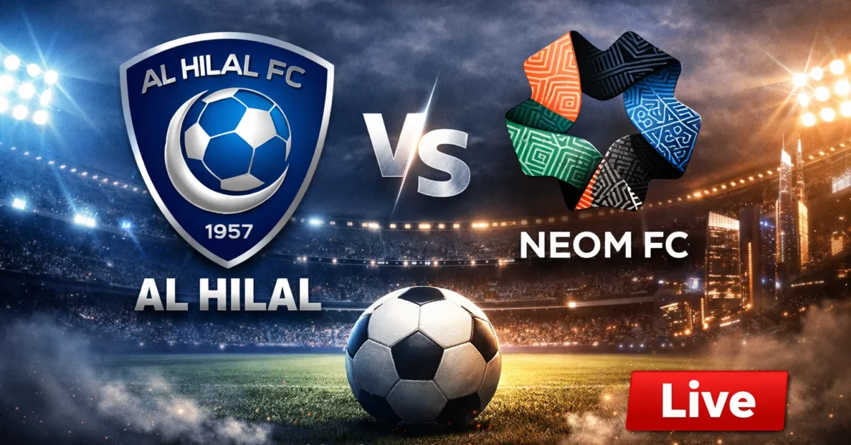 مشاهدة مباراة الهلال ونيوم تويتر بث مباشر اليوم في الدوري السعودي