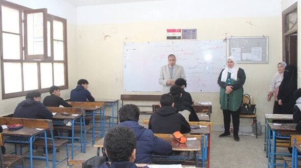 امتحان الجبر للشهادة الإعدادية ينتشر على جروبات الغش في الجيزة