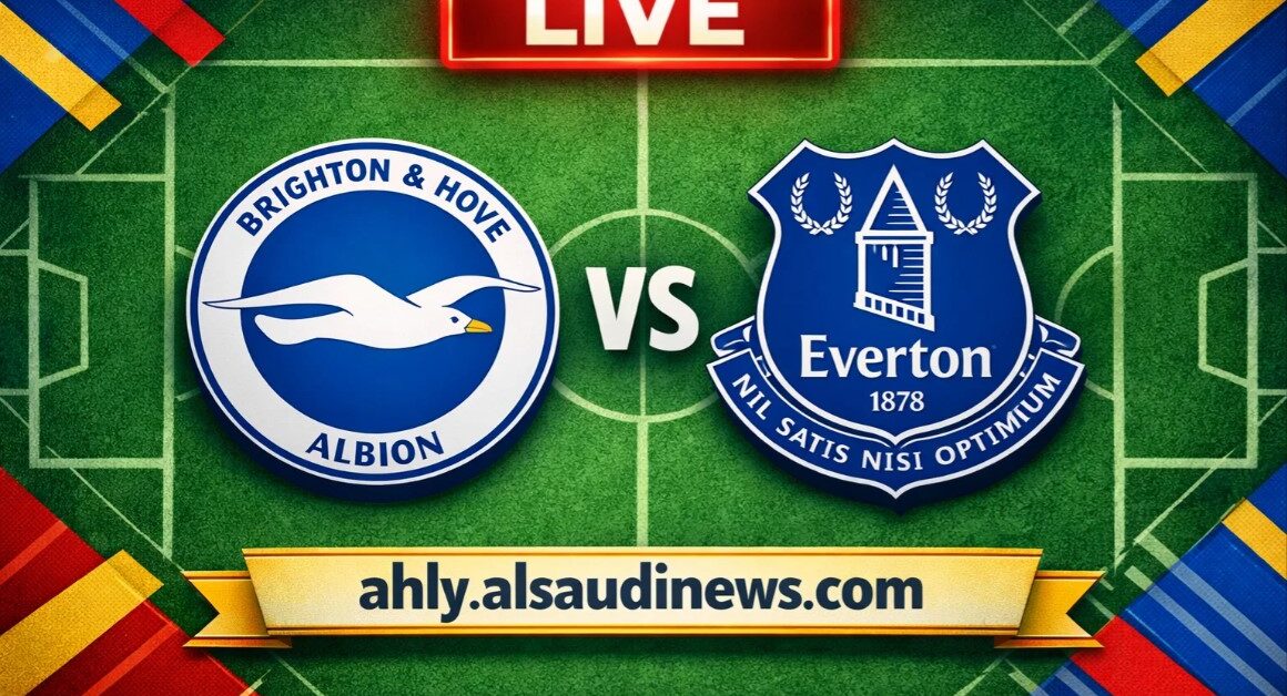 تعادل إيفرتون.. نتيجة مباراة برايتون وإيفرتون في الدوري الإنجليزي