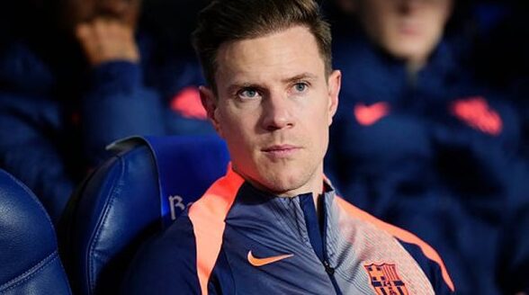 برشلونة يؤجر تير شتيجن لجيرونا حتى نهاية الموسم