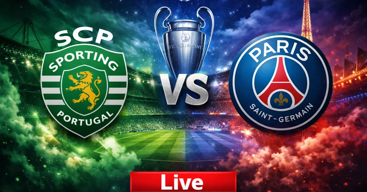 يلا شوت سبورتينغ ضد بي اس جي.. بدون تقطيع مشاهدة مباراة باريس سان جيرمان وسبورتنج لشبونة اليوم بث مباشر في دوري أبطال أوروبا