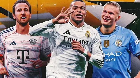 مبابي وكين وهالاند في صدارة سباق الحذاء الذهبي