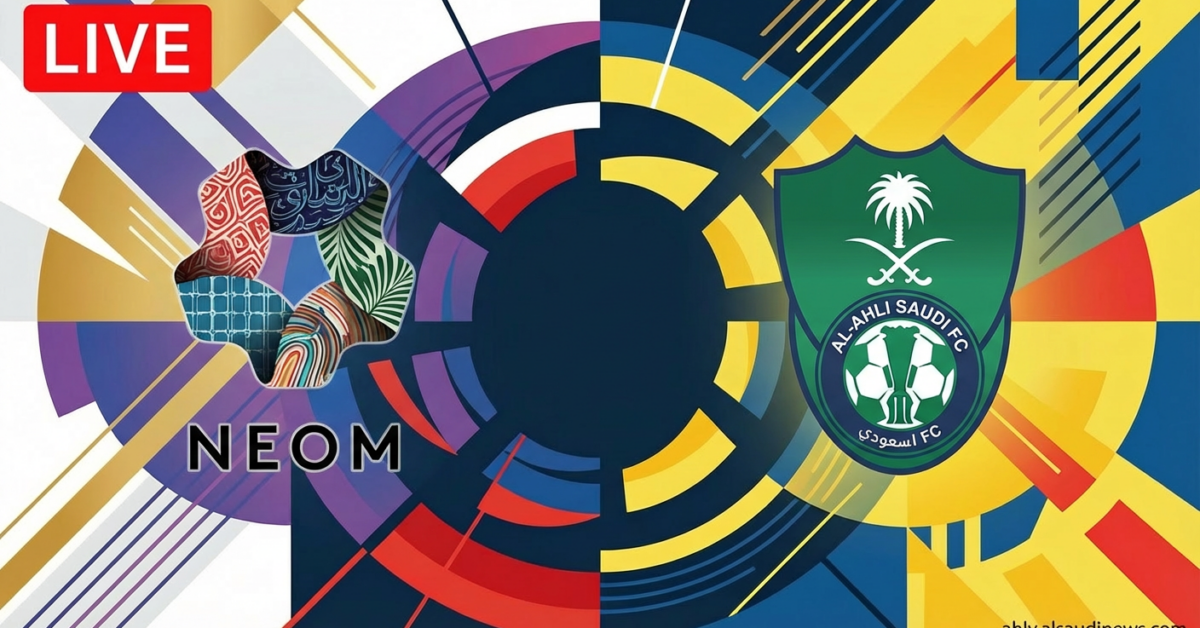 يلا شوت نيوم ضد اهلى جده.. بدون تقطيع مشاهدة مباراة الاهلي ونيوم اليوم بث مباشر في الدوري السعودي