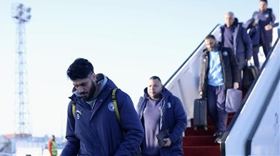 وصول بيراميدز إلي القاهرة وسط أجواء حزينة بعد التعادل