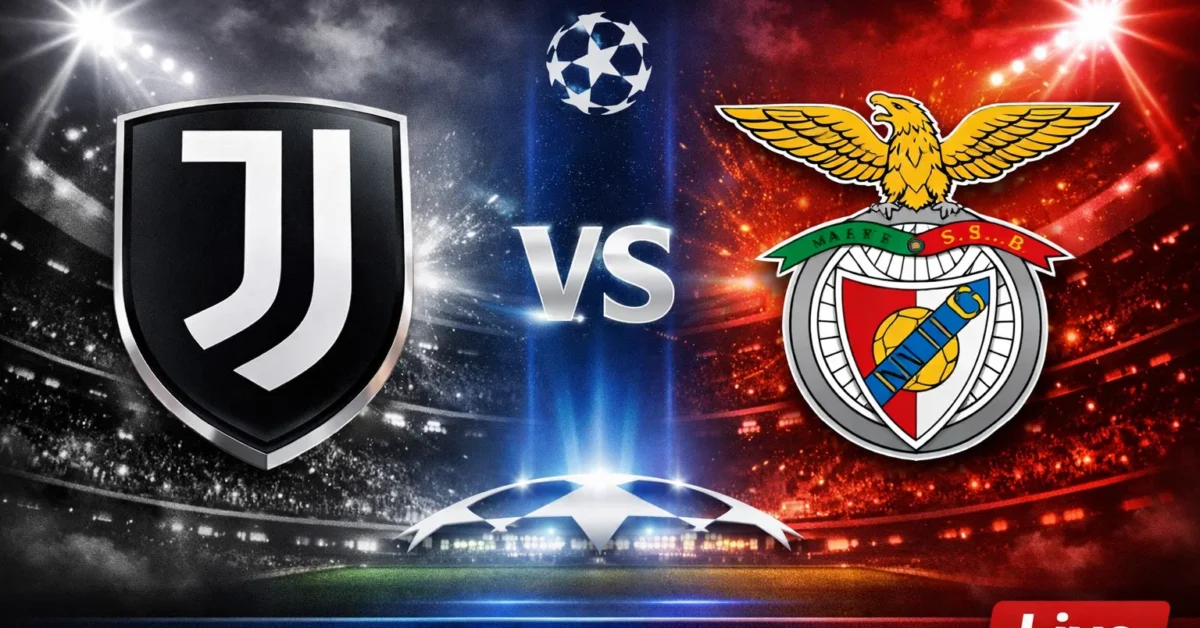 يلا شوت اليوفنتوس ضد بنفيكا.. بدون تقطيع مشاهدة مباراة يوفنتوس وبنفيكا البرتغالي بث مباشر اليوم في دوري أبطال أوروبا