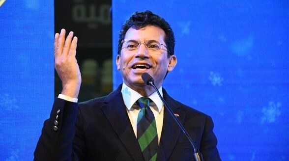 أشرف صبحي يشارك في الاحتفالية السنوية لاتحاد شباب يدير شباب