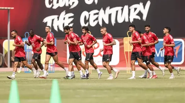 الأهلي يتلقى استراحة من التدريبات قبل التوجه إلى الجزائر