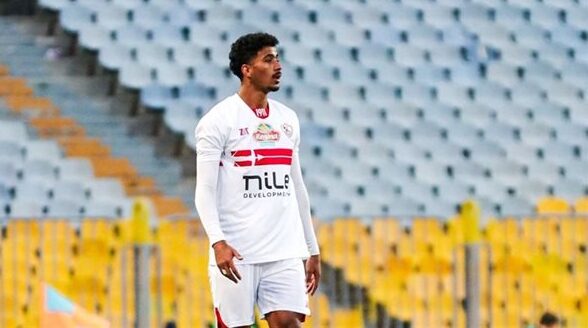 الزمالك يتقدم على المصري بركلة جزاء سجلها حسام عبد المجيد في الكونفدرالية